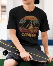 Camping Gifts Happy Camper Campsite Scout Lovers Camp Classic T-Shirt apparel-classic-tshirt-lifestyle-front-65