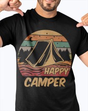Camping Gifts Happy Camper Campsite Scout Lovers Camp Classic T-Shirt apparel-classic-tshirt-lifestyle-front-92