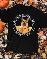 I like German Shepherds and beer Classic T-Shirt custom-t-shirts-classic-lifestyle-front-320