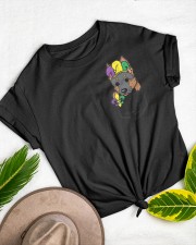 Jester German Shepherd Mardi Gras Classic T-Shirt custom-t-shirts-classic-lifestyle-front-459