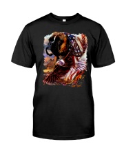 I Love Boxer Premium Fit Mens Tee tile
