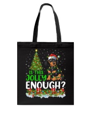 Is This Jolly Enough Dachshund Tote Bag tile