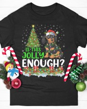 Is This Jolly Enough Dachshund Classic T-Shirt custom-t-shirts-classic-lifestyle-front-358