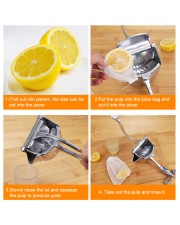 BadALVJuicera Stainless Steel Manual Juicer front-06