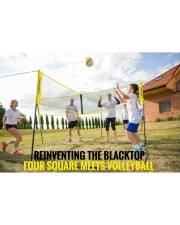 chilakil Four Sided Volleyball Net - Standard front-09