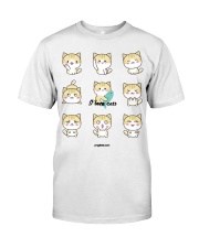 I love cats Premium Fit Mens Tee tile