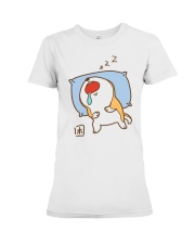 testbadge01 Premium Fit Ladies Tee tile