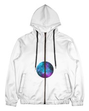 Fraz testing 2 Men's All Over Print Full Zip Hoodie tile