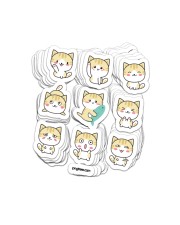 Love cats Sticker tile