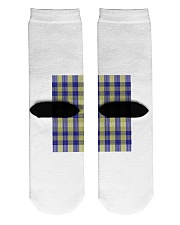Woven Pattern Crew Length Socks back