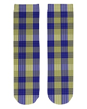 Woven Pattern Crew Length Socks front