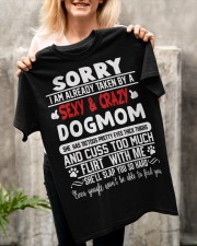 DOG MOM Classic T-Shirt apparel-classic-tshirt-lifestyle-front-117