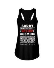 DOG MOM Ladies Flowy Tank tile