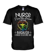 Nurse V-Neck T-Shirt tile