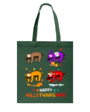 SLOTH HALLOTHANKSMAS Tote Bag tile