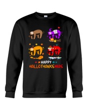 SLOTH HALLOTHANKSMAS Crewneck Sweatshirt tile