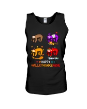 SLOTH HALLOTHANKSMAS Unisex Tank tile