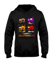 SLOTH HALLOTHANKSMAS Hooded Sweatshirt front