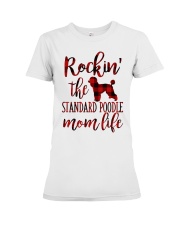 Standard Poodle Mom Premium Fit Ladies Tee tile
