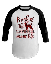Standard Poodle Mom Baseball Tee tile