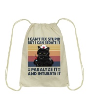I CANT FIX STUPID Drawstring Bag tile