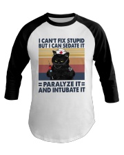 I CANT FIX STUPID Baseball Tee tile