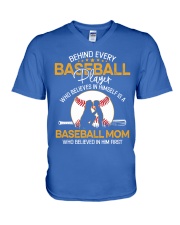 BASEBALL V-Neck T-Shirt tile