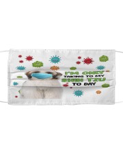 Shih Tzu Cloth face mask front