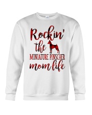 Miniature Pinscher Mom Crewneck Sweatshirt front