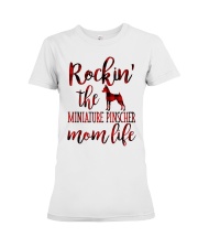 Miniature Pinscher Mom Premium Fit Ladies Tee tile