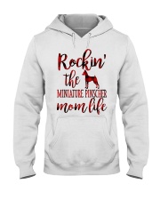 Miniature Pinscher Mom Hooded Sweatshirt tile