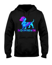Dachshund Hooded Sweatshirt front