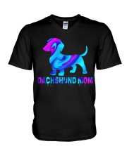 Dachshund V-Neck T-Shirt tile
