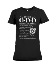 DOG O D D Premium Fit Ladies Tee tile