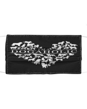 DOG MASK Cloth face mask front