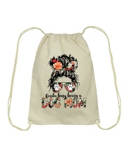 DOG MOM Drawstring Bag tile