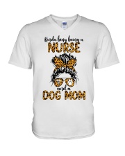 Nurse V-Neck T-Shirt tile