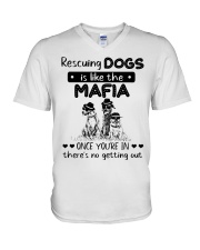 RESCUE V-Neck T-Shirt tile