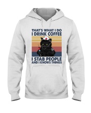 NURSE I STAB PEOPLE Hooded Sweatshirt front