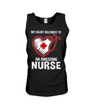 AWESOME NURSE Unisex Tank tile