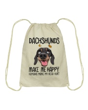 DACHSHUND Drawstring Bag tile