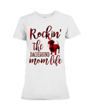 Dachshund Premium Fit Ladies Tee tile