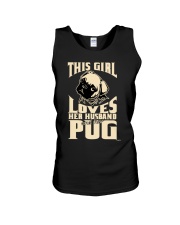 GIRL LOVES HER PUG COUPON Unisex Tank thumbnail