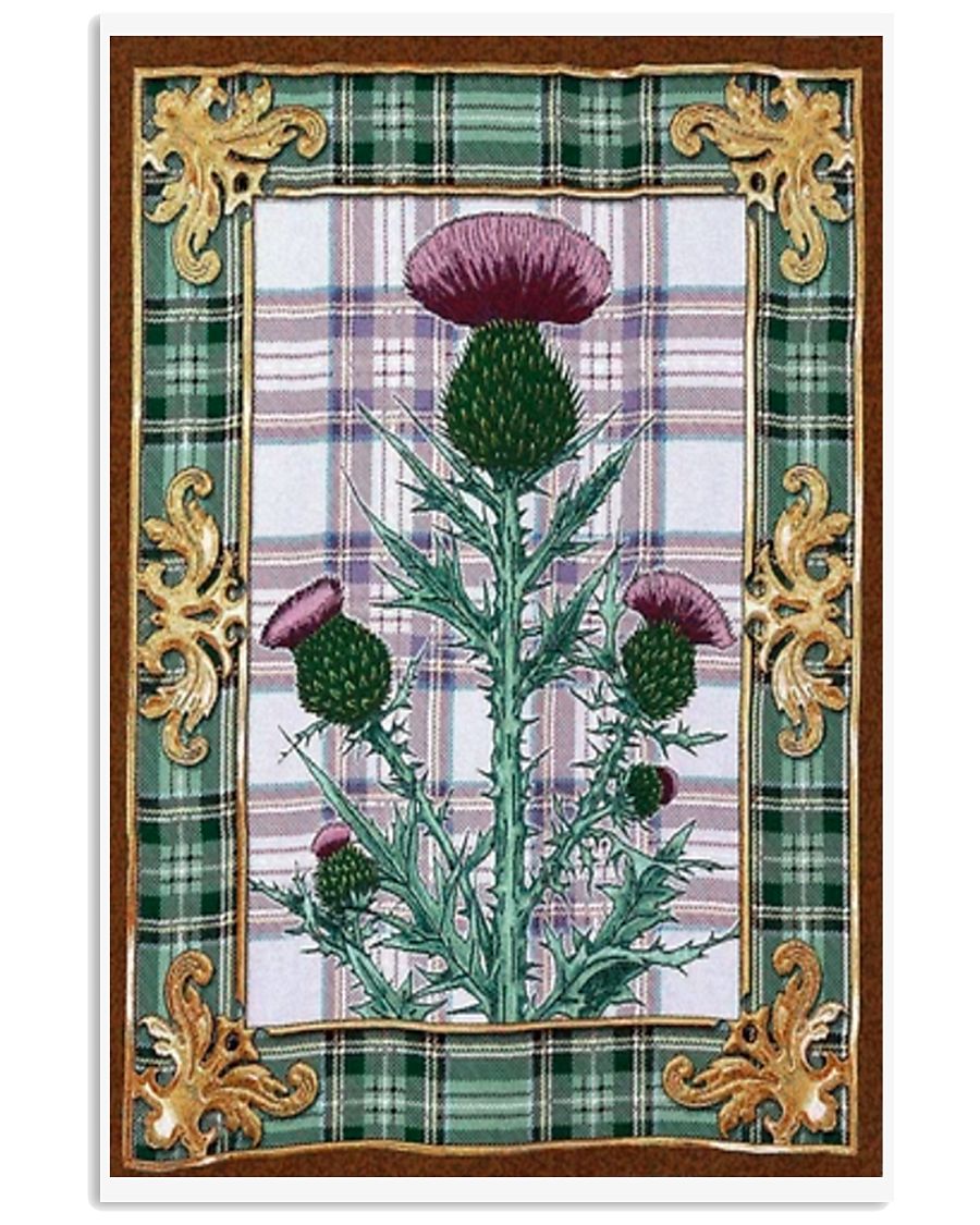 Scottish thistle Vintage reprint 11x17 Poster