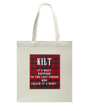 SCOTTISH KILT Tote Bag thumbnail