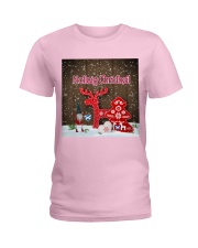 GAELIC MERRY CHRISTMAS - Nollaig Chridheil Ladies T-Shirt thumbnail