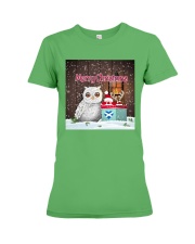 SCOTTISH MERRY CHRISTMAS Premium Fit Ladies Tee thumbnail
