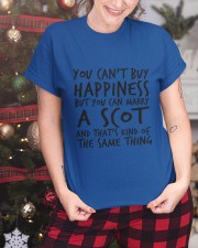 YOU CAN MARRY A SCOT Classic T-Shirt custom-t-shirts-classic-lifestyle-front-329