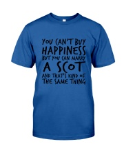 YOU CAN MARRY A SCOT Classic T-Shirt front