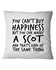 YOU CAN MARRY A SCOT Square Pillowcase tile